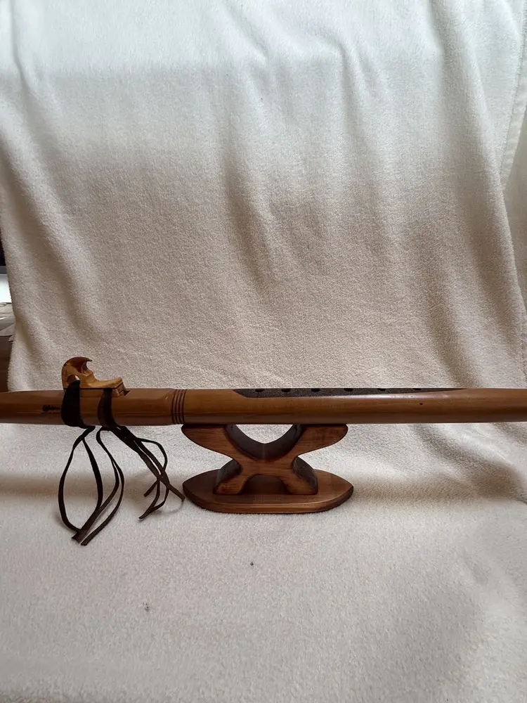 Indijanska flavta, les hruške - uglašeno v D-432hz