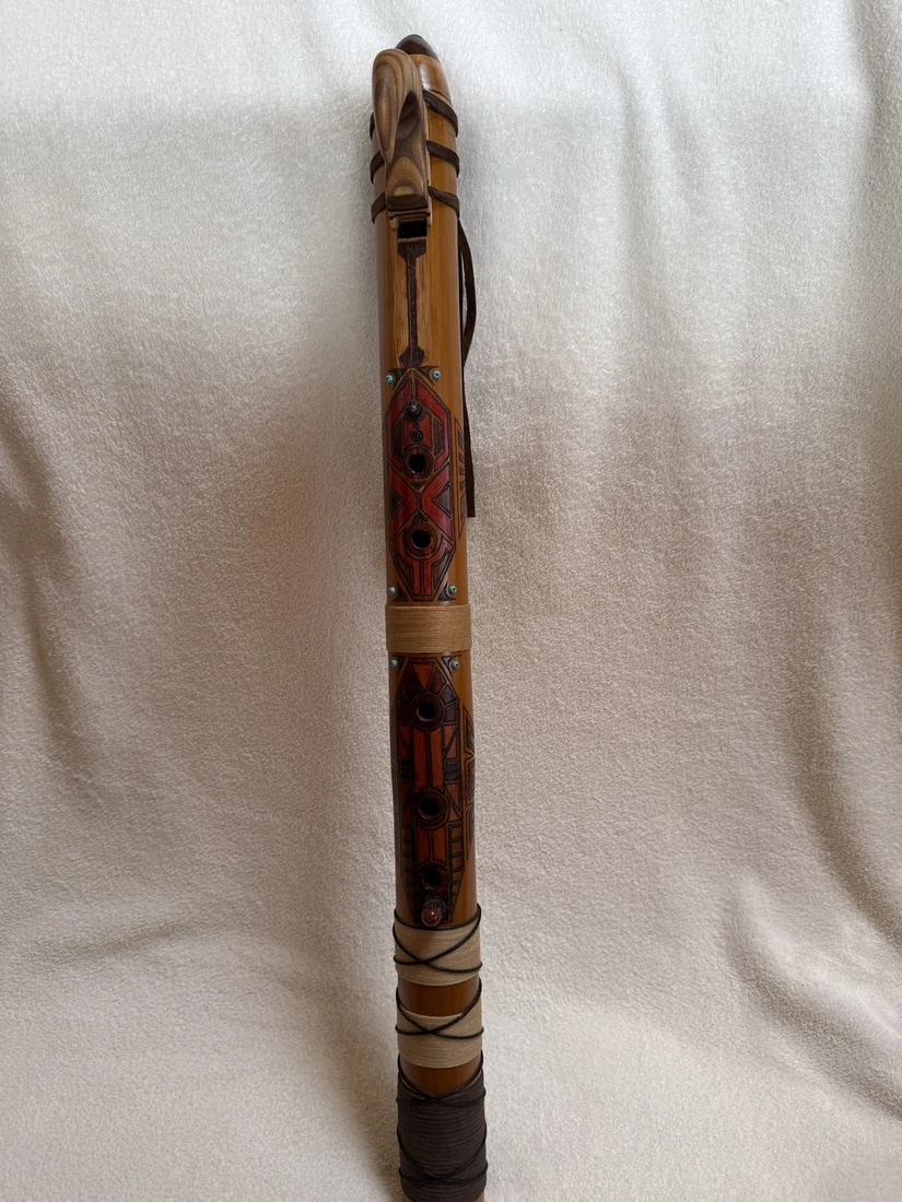 Indijanska flavta warrior - C-432hz