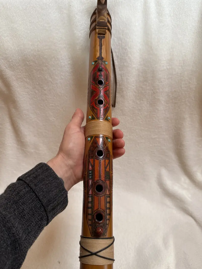 Indijanska flavta warrior - C-432hz