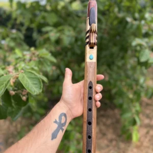 Turquoise Native Flute Fis-432hz